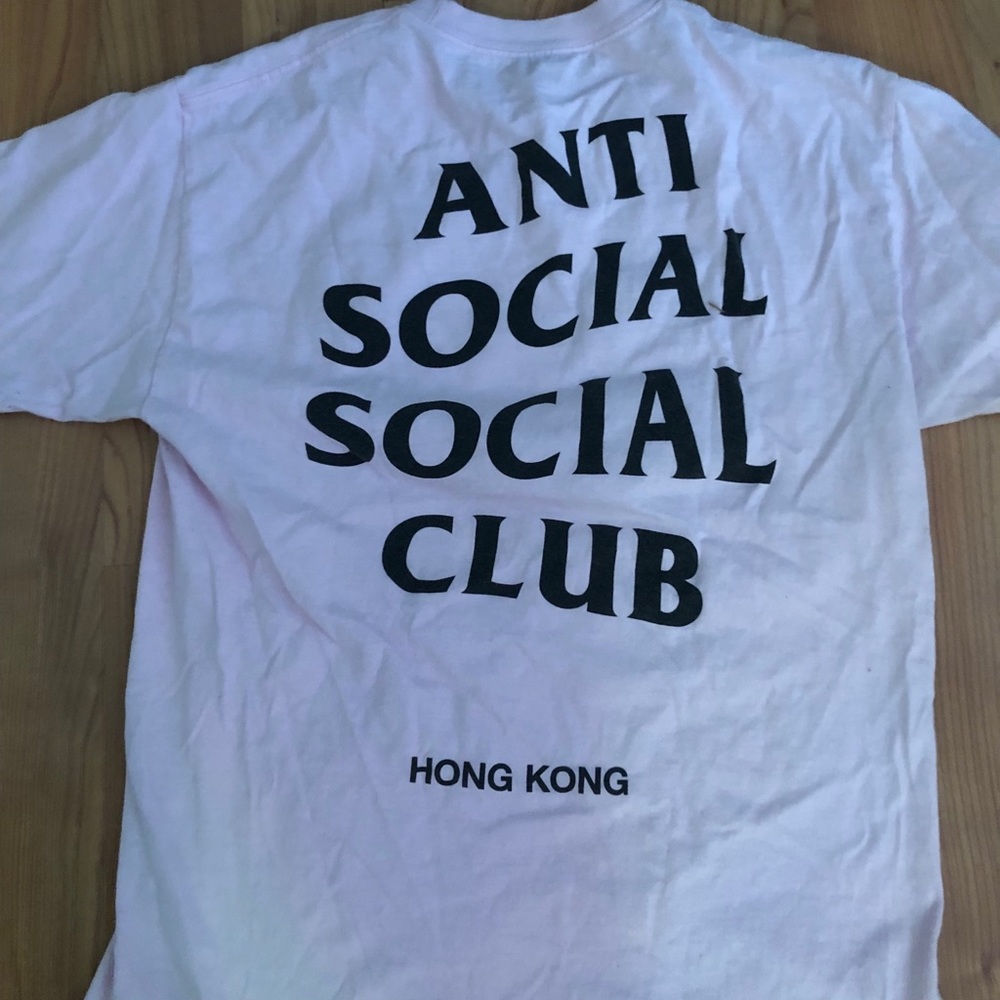 Anti social social club Hong Kong shirt